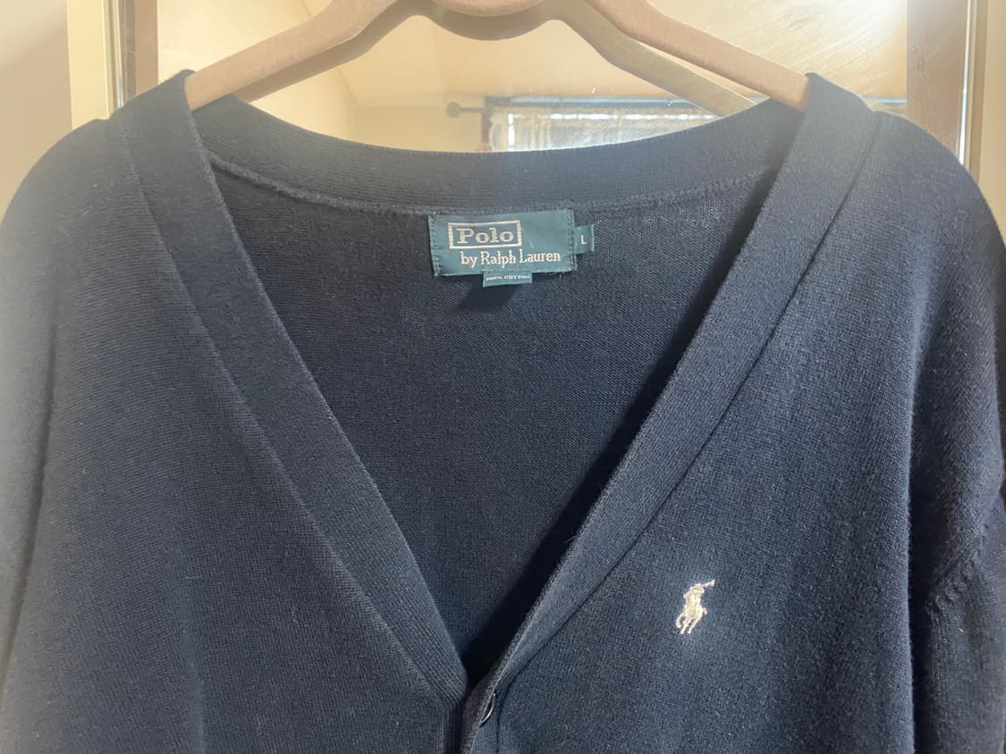 폴로 랄프로렌 네이비 가디건L 상품이미지3