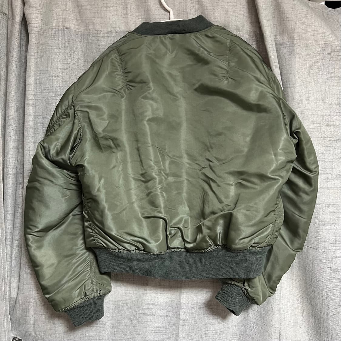 60s 오리지널 MA-1 CC 크라운 D타입 L사이즈 알파인더스트리 상품이미지2