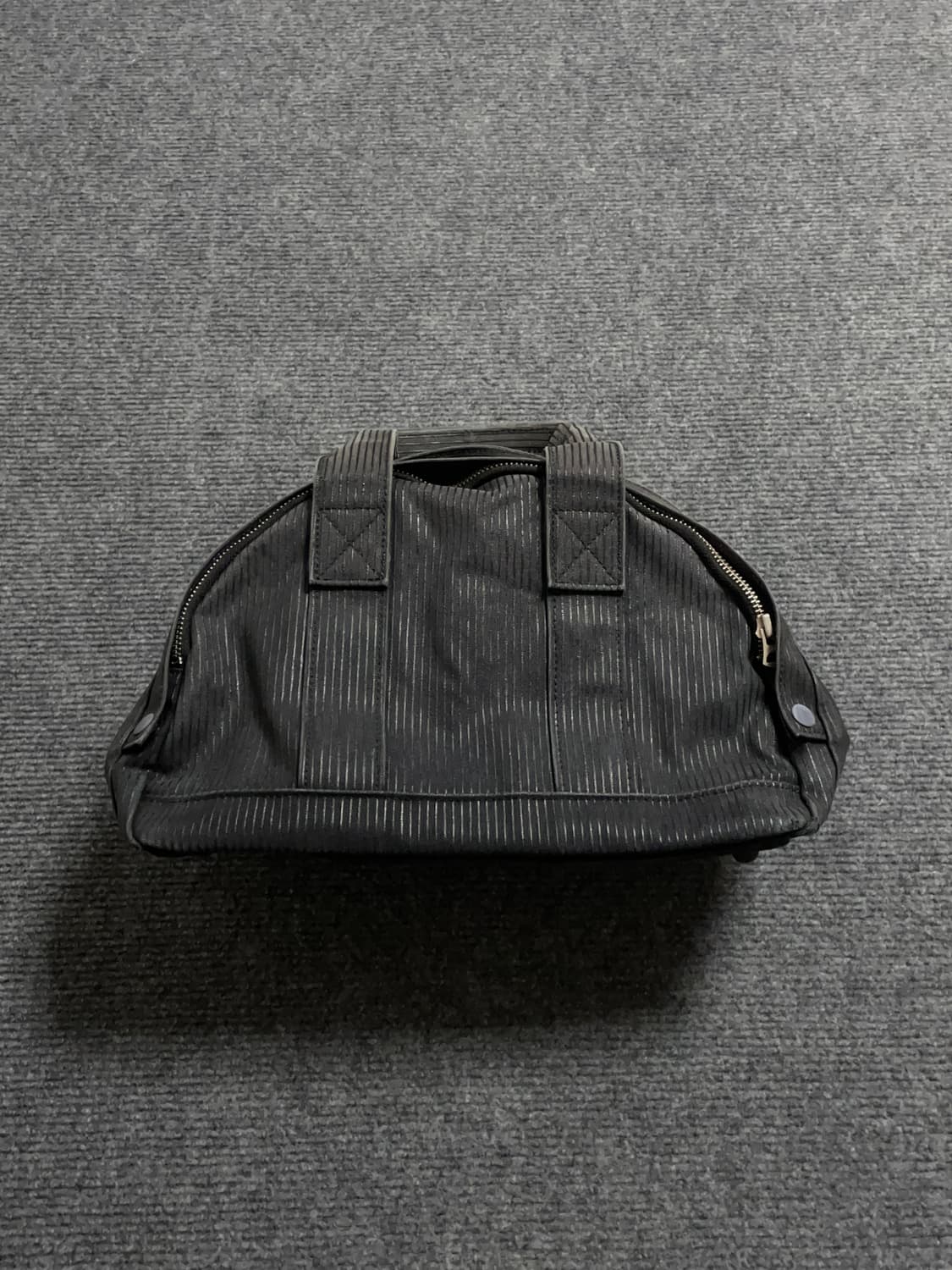 포터 블랙 스트라이프 보스턴백 상품이미지5