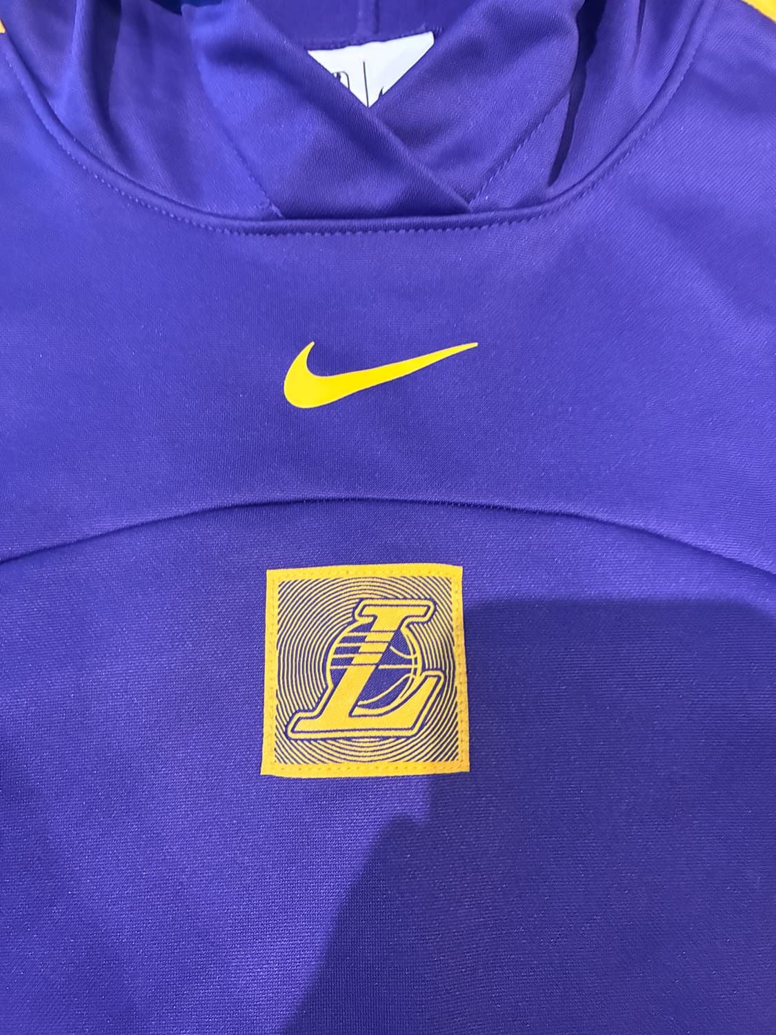 L) 나이키 N B A LA레이커스 웜업 후드티 상품이미지2