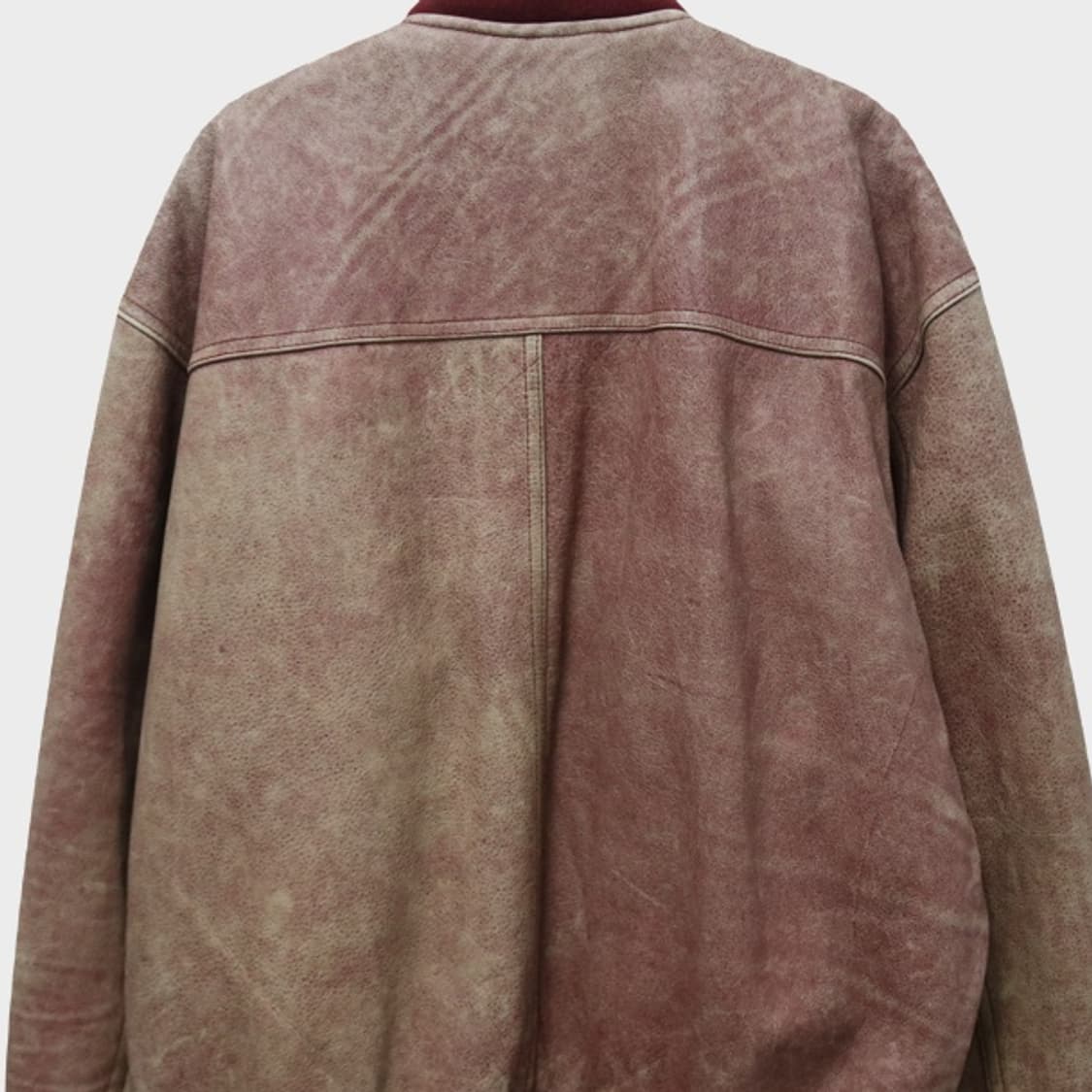 90'S RNDY& KAREN 레드 소가죽자켓 60435 상품이미지7