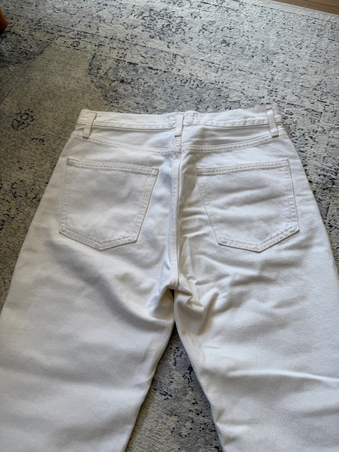 Agolde white straight denim 에이골디 화이트 데님  상품이미지6