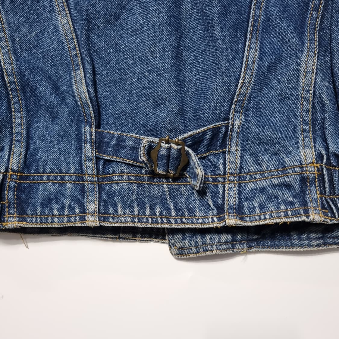 80s 써지오 바렌테 블링킷 데님 봄버자켓 상품이미지8