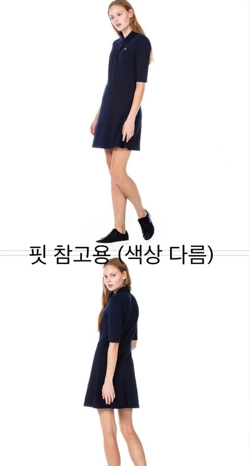 라코스테 피케 pk 원피스 카라 원피스 상품이미지3