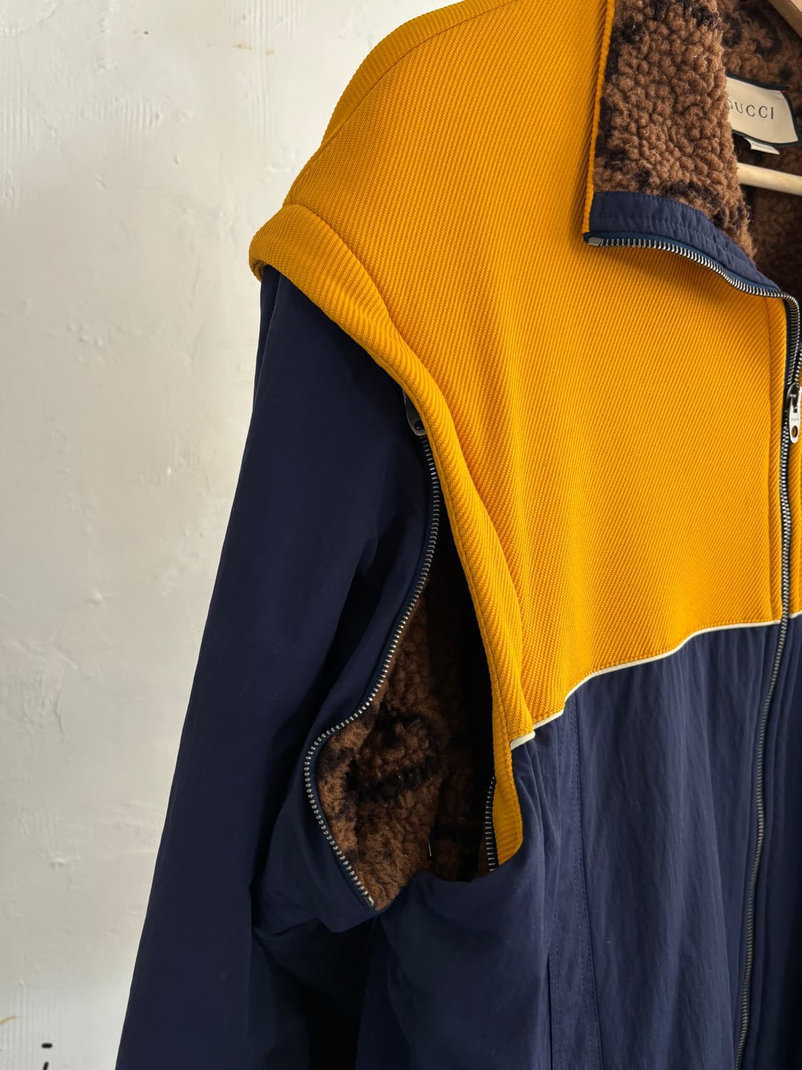 Gucci 구찌 로고 컨버터블 플리스 자켓 상품이미지7