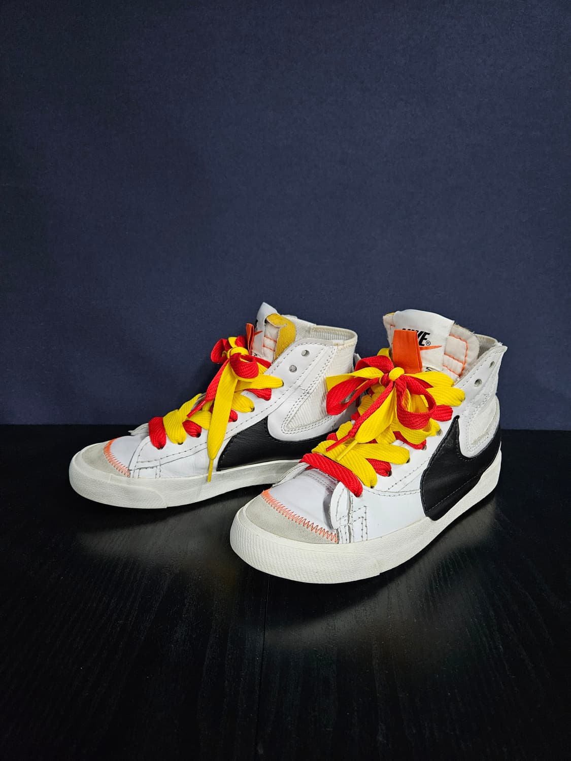 나이키 블레이저 미드 77 화이트 남성 260 하이탑 운동화  상품이미지2