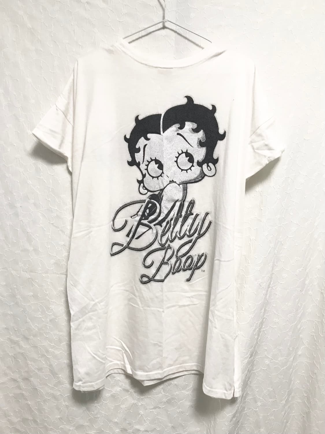 빈티지 00s y2k 베티붑 롱 반팔 티셔츠 탑 상품이미지1