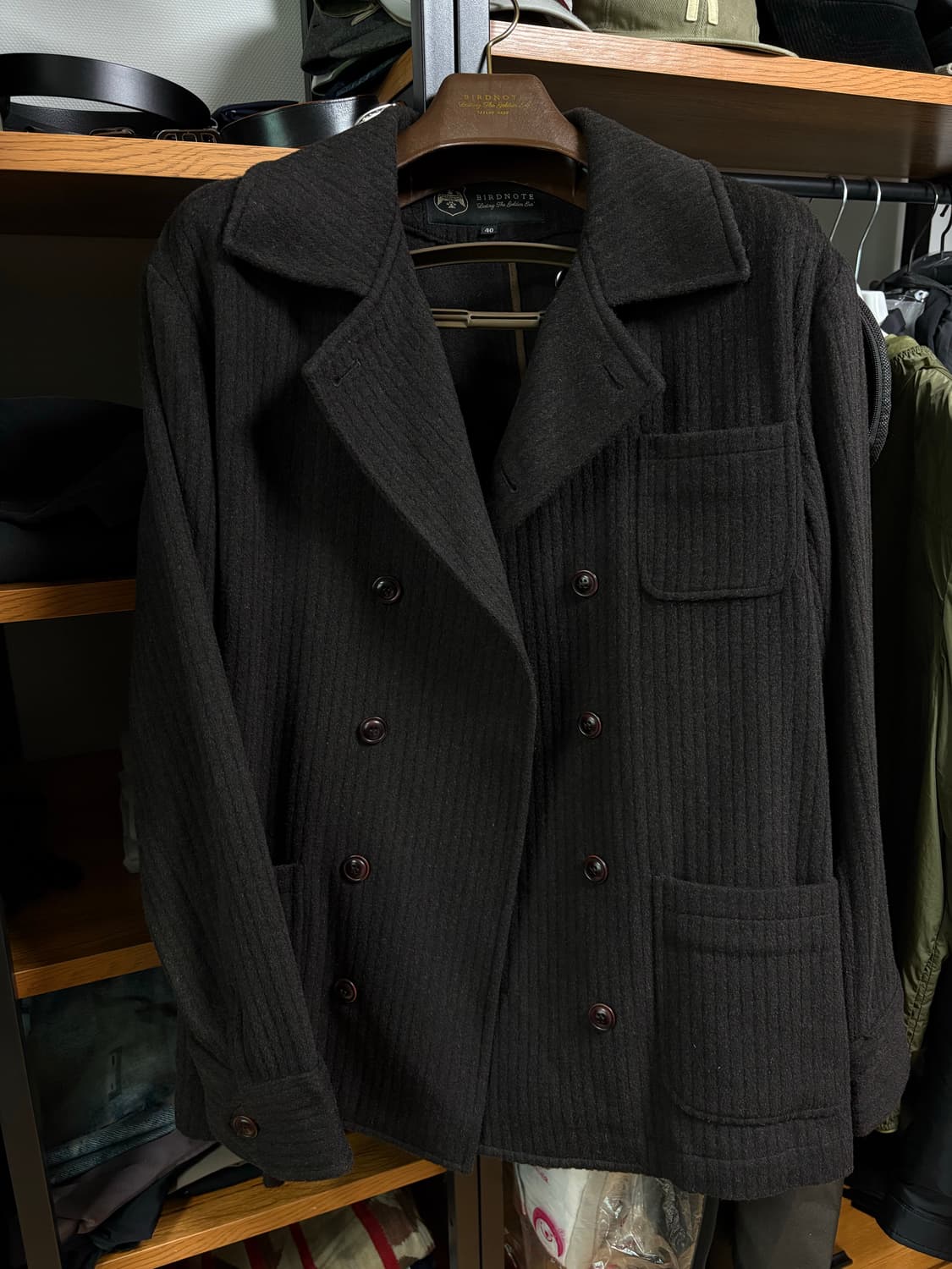 버드노트 벨티드 자켓 상품이미지1