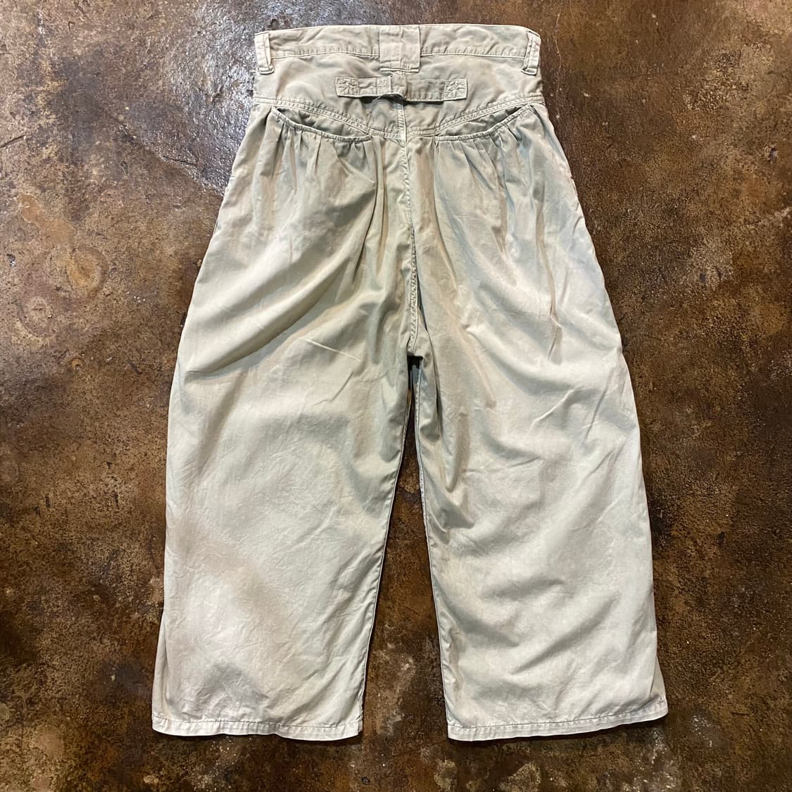 KAPITAL 카키색 와이드 팬츠 상품이미지7