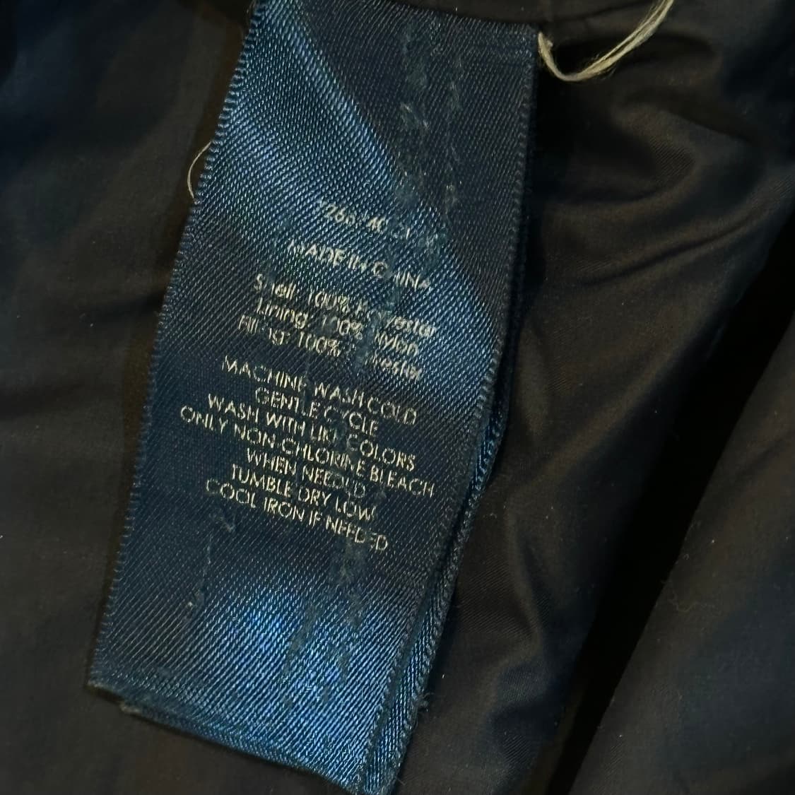 L 폴로랄프로렌 넥버클 네이비 퀼팅 베스트 상품이미지6