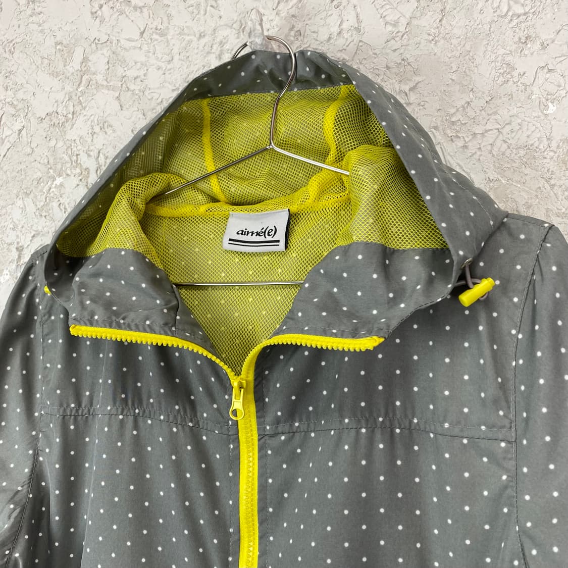 JPN VINTAGE 폴카 도트 윈드 브레이커 자켓 상품이미지2
