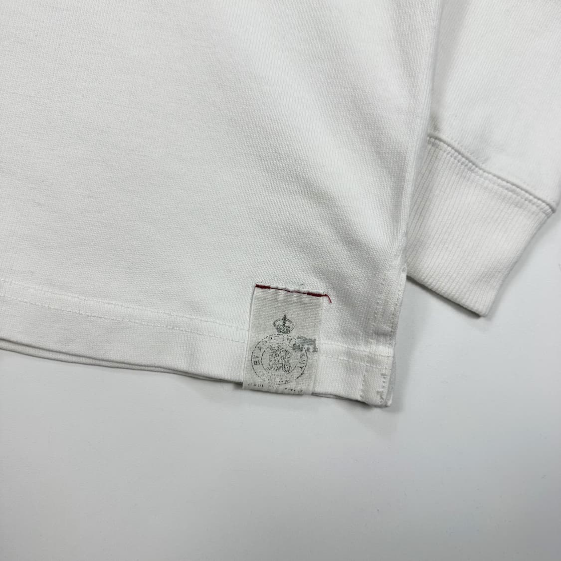 폴로 랄프로렌 클래식 럭비티 화이트 L 상품이미지6