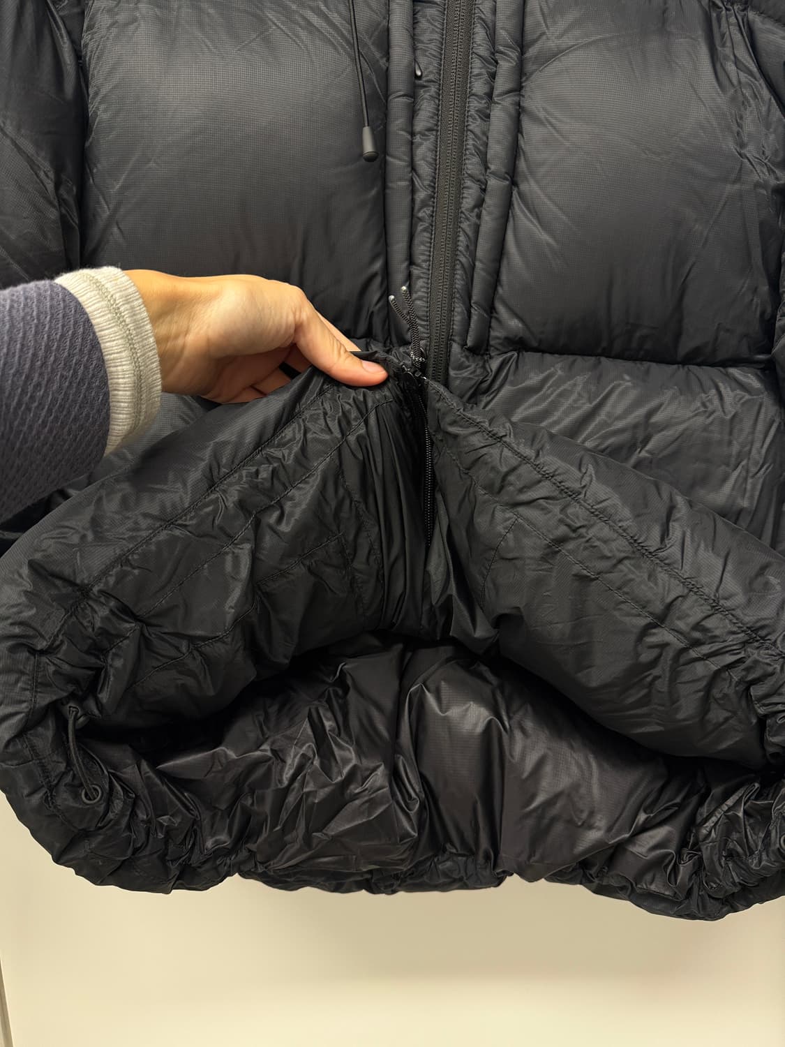 Roa 로아하이킹 헤비다운자켓 아스팔트 블랙 L 상품이미지4