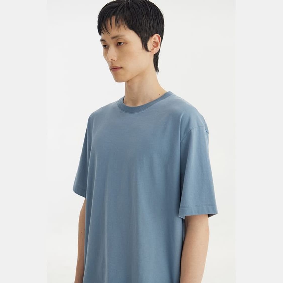 Youth 릴렉스드 티셔츠 블루 M 상품이미지1