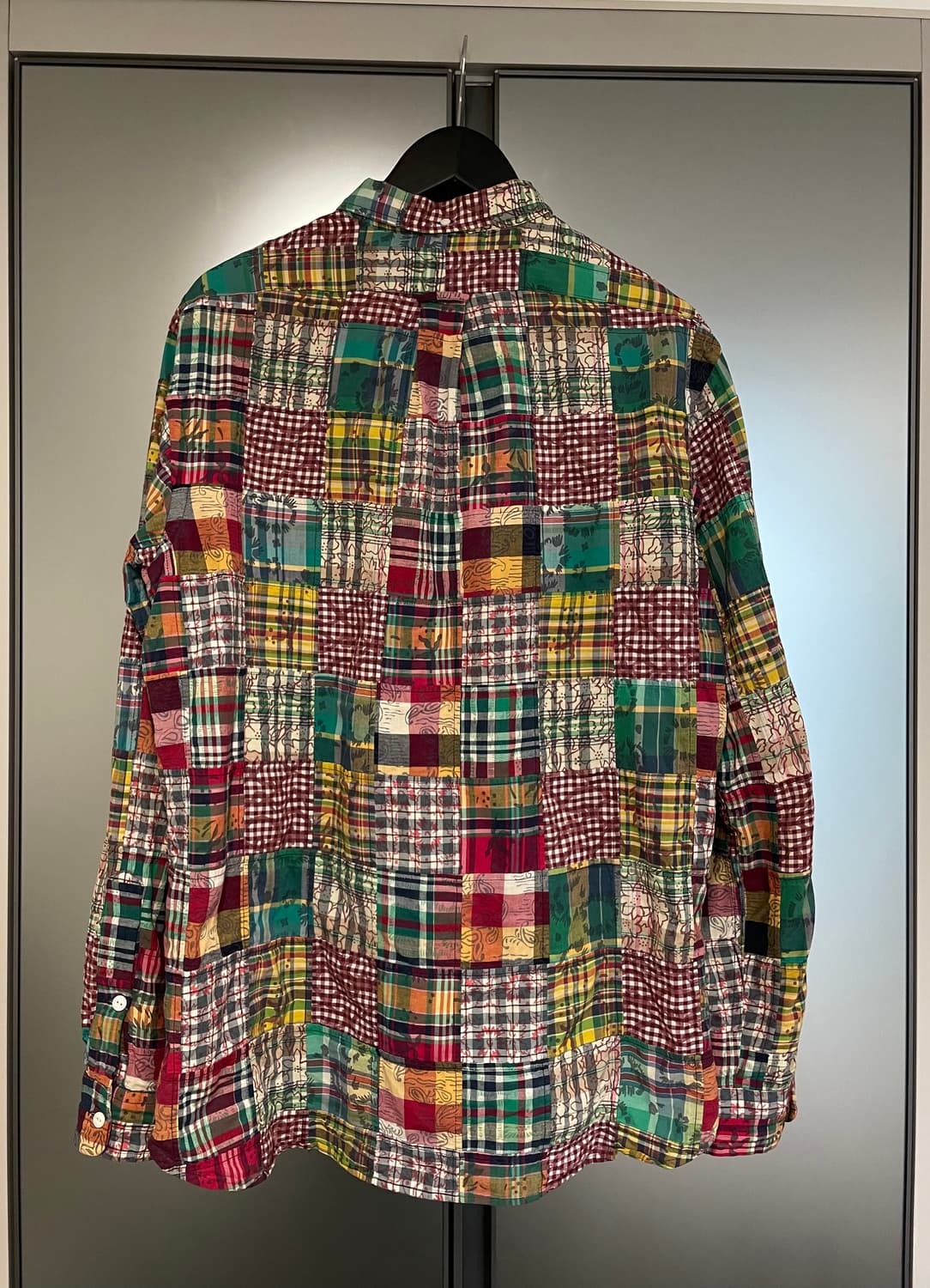 (L) 폴로 랄프로렌 플로랄 마드라스 패치워크 셔츠 상품이미지3