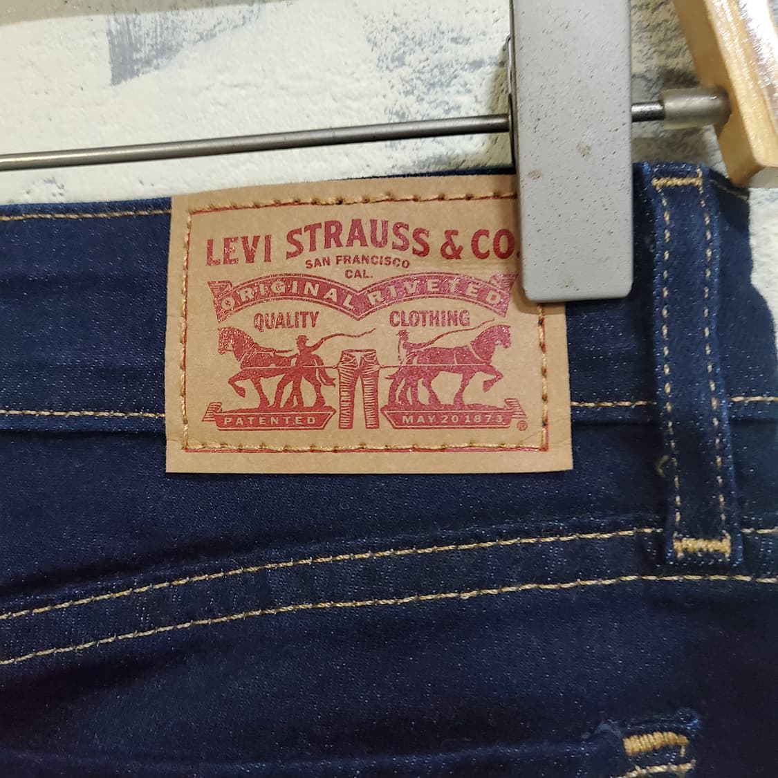 리바이스711 스키니 데님 청바지 상품이미지3