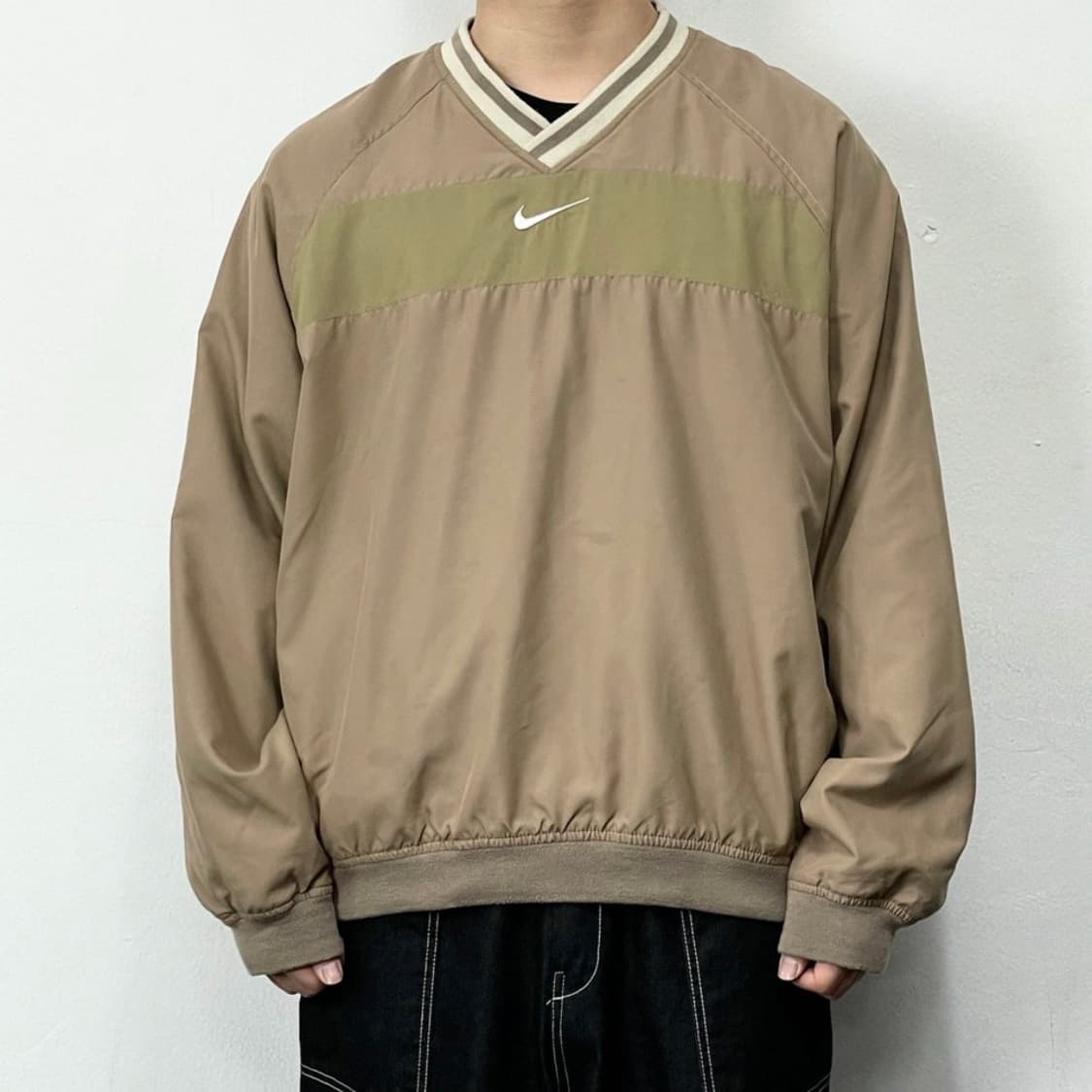 나이키 00s 올드스쿨 센터스우시 폴리쉘 웜업 바람막이 상품이미지1