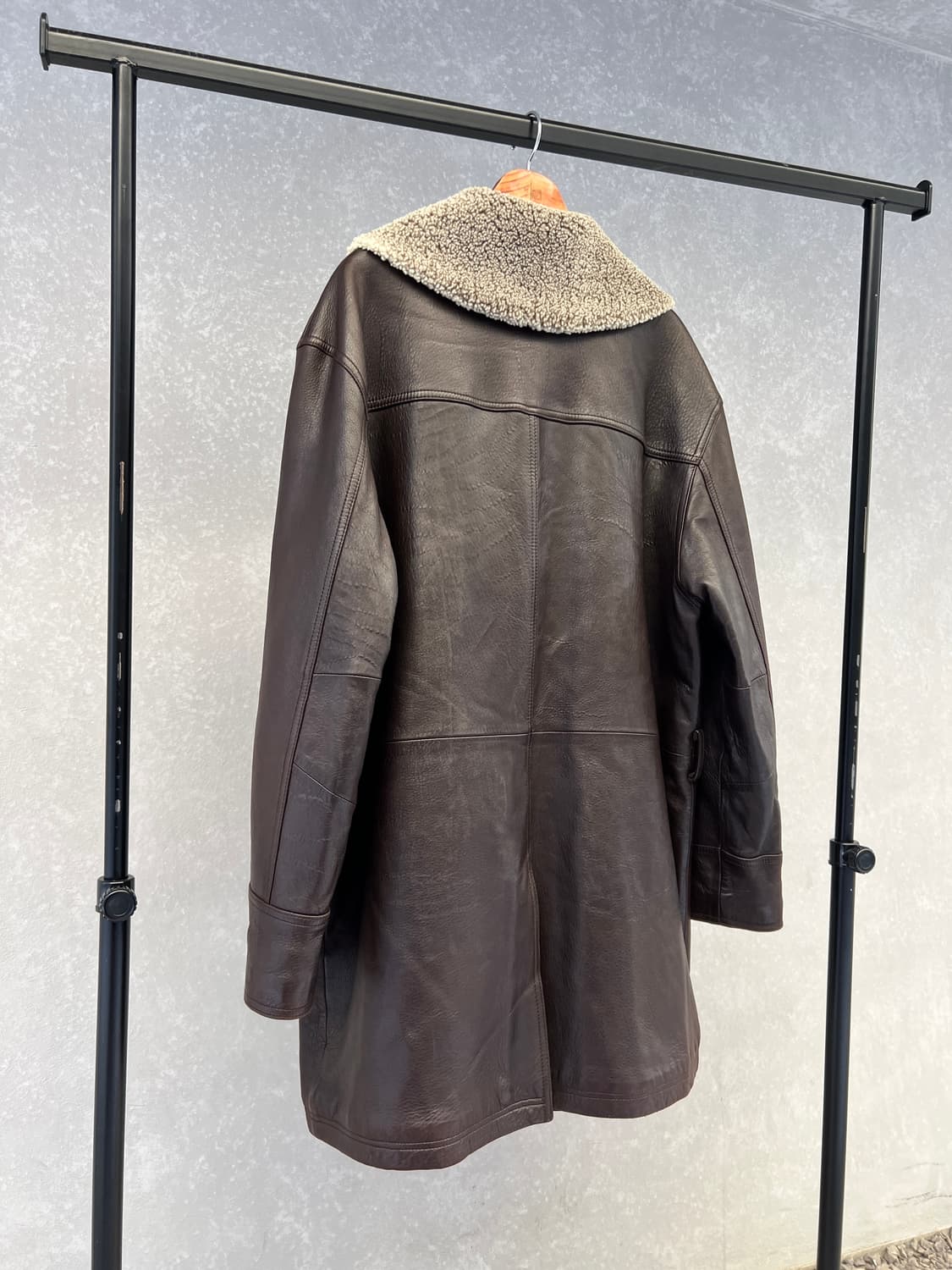 2000s C.P.COMPANY SHEEPSKIN 올드씨피컴퍼니 가죽코트 상품이미지8