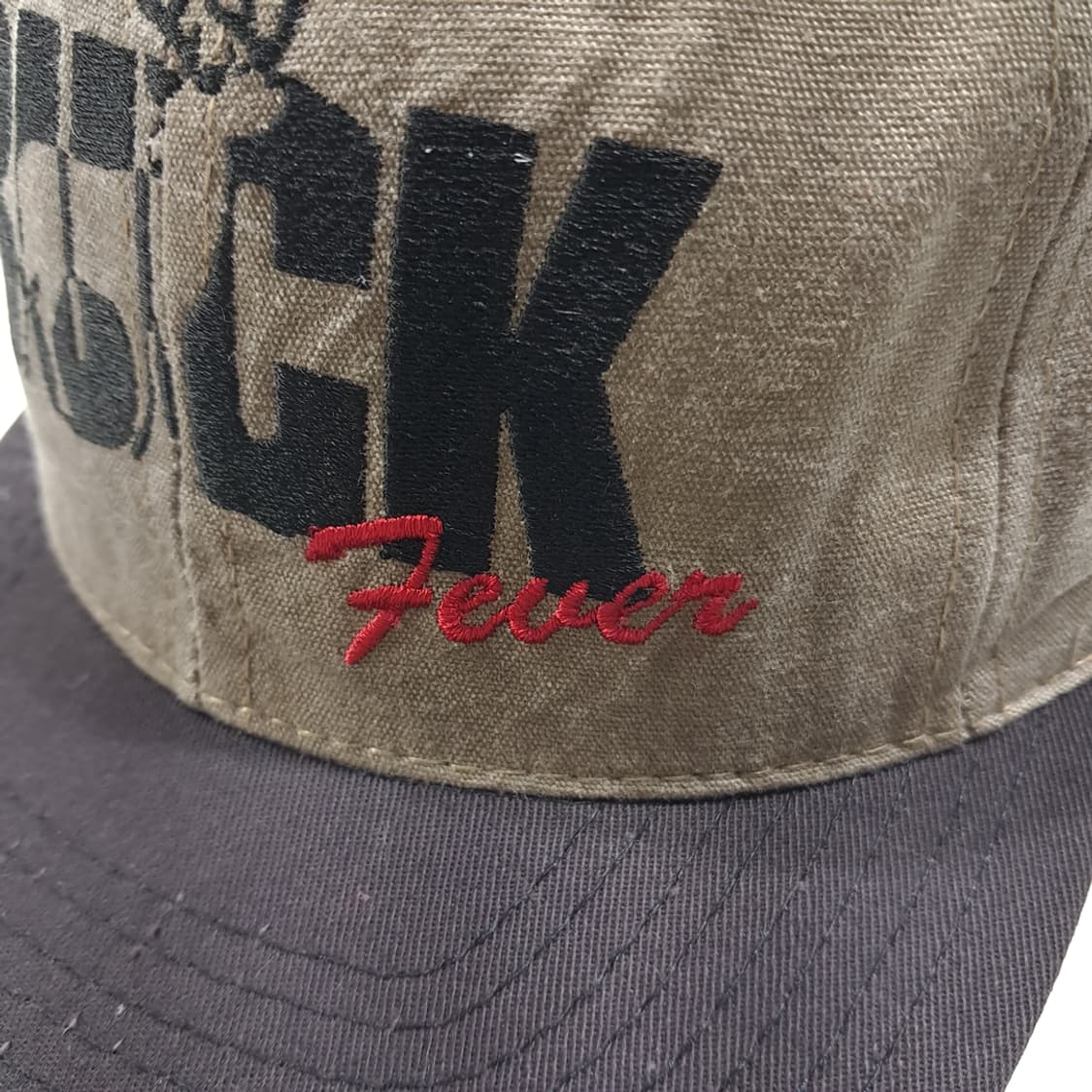 미국판 벅 피버 사슴 자수 투톤 캔버스 스냅백 볼캡 P2039 상품이미지9