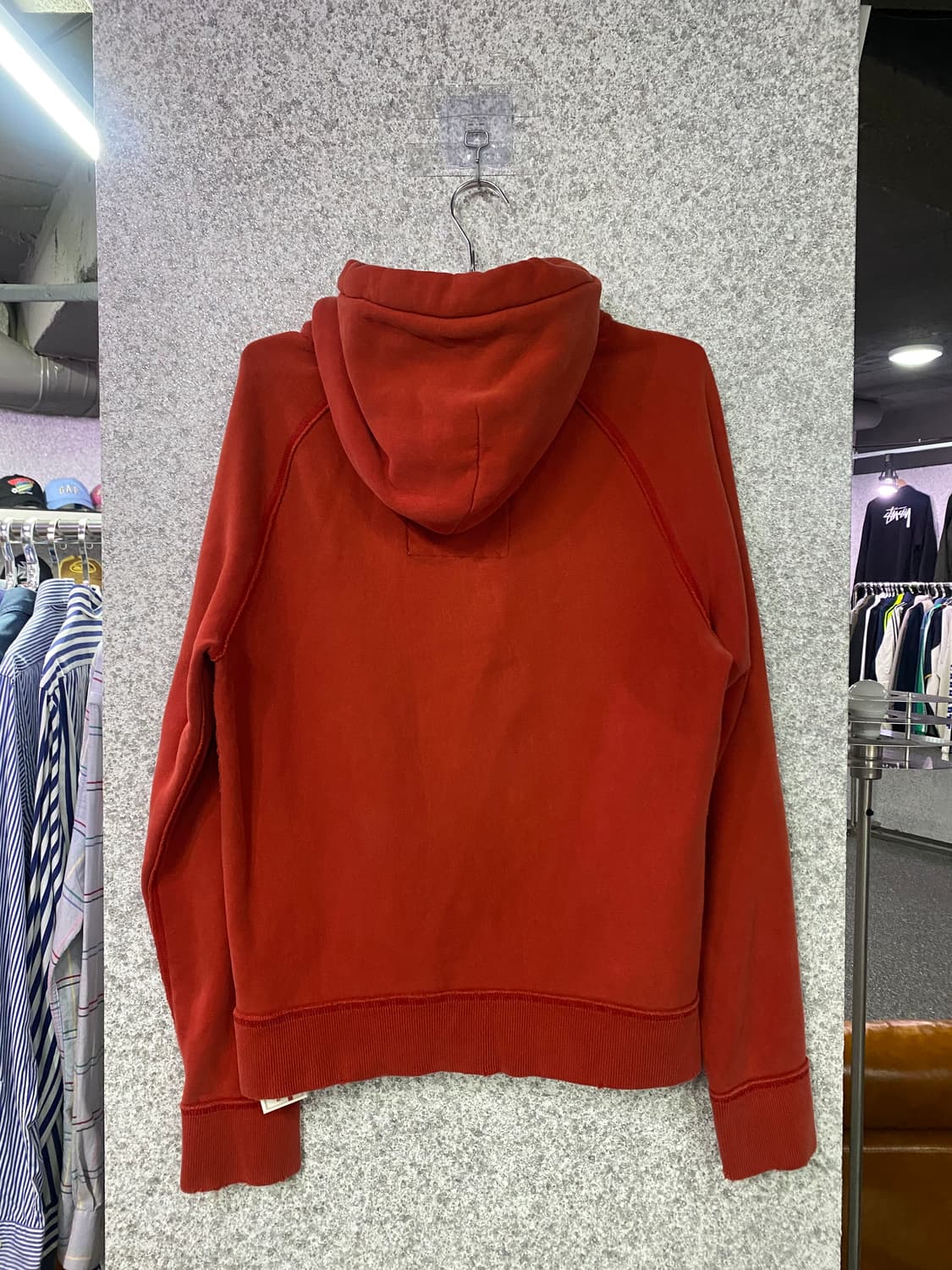 아베크롬비 빈티지 오렌지 후드집업 B4765 상품이미지3