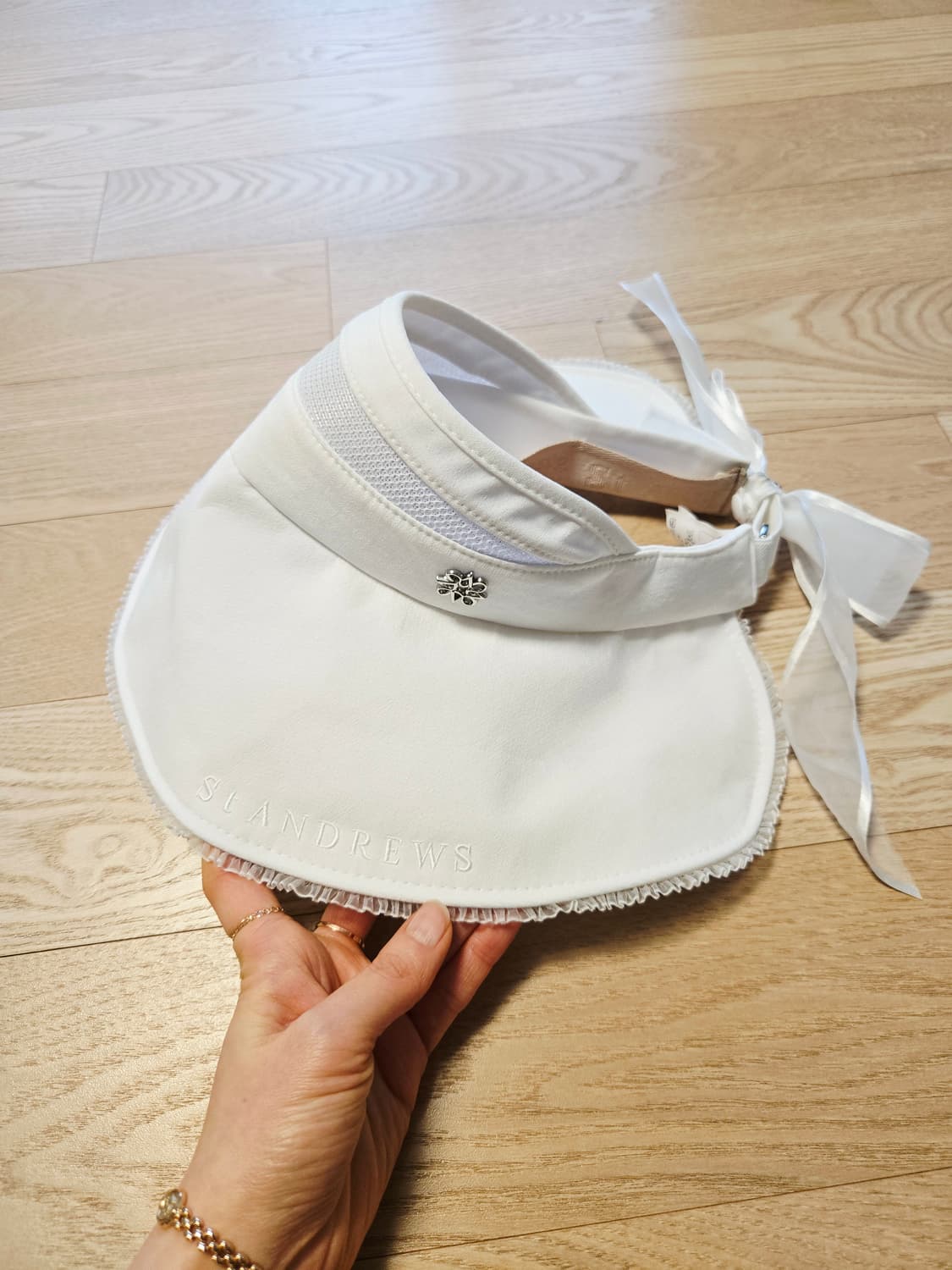 세인트앤드류스 리본 골프 모자 썬바이저 상품이미지3