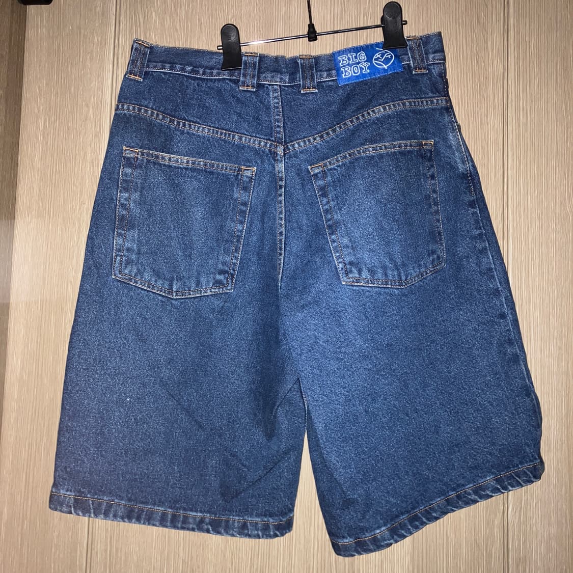 폴라 스케이트샵 빅보이 데님 쇼츠 상품이미지2