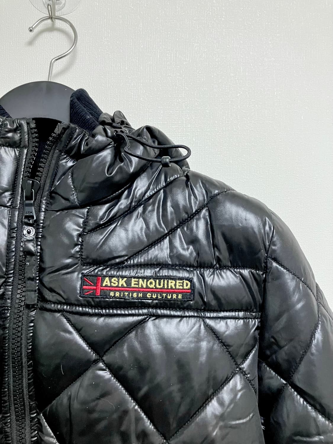 Ask y2k lettering padding 상품이미지4