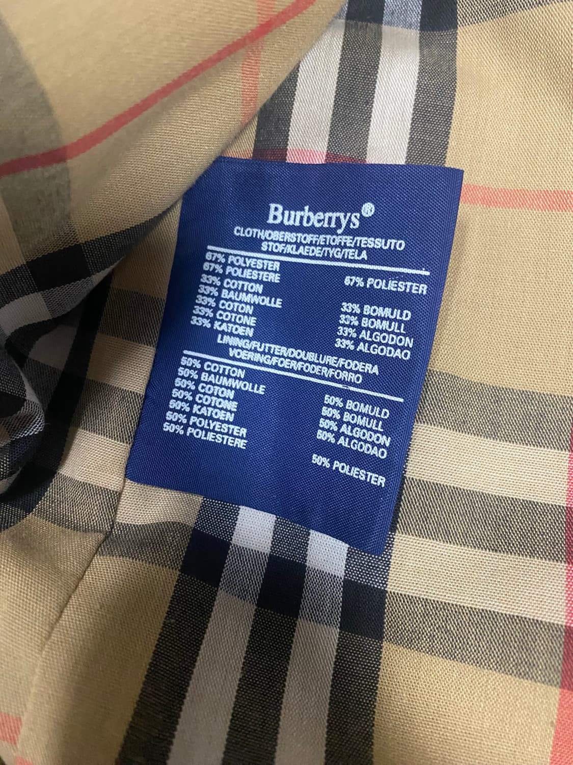 급처. 버버리 시그니처 노바체크 트렌치코트 상품이미지9