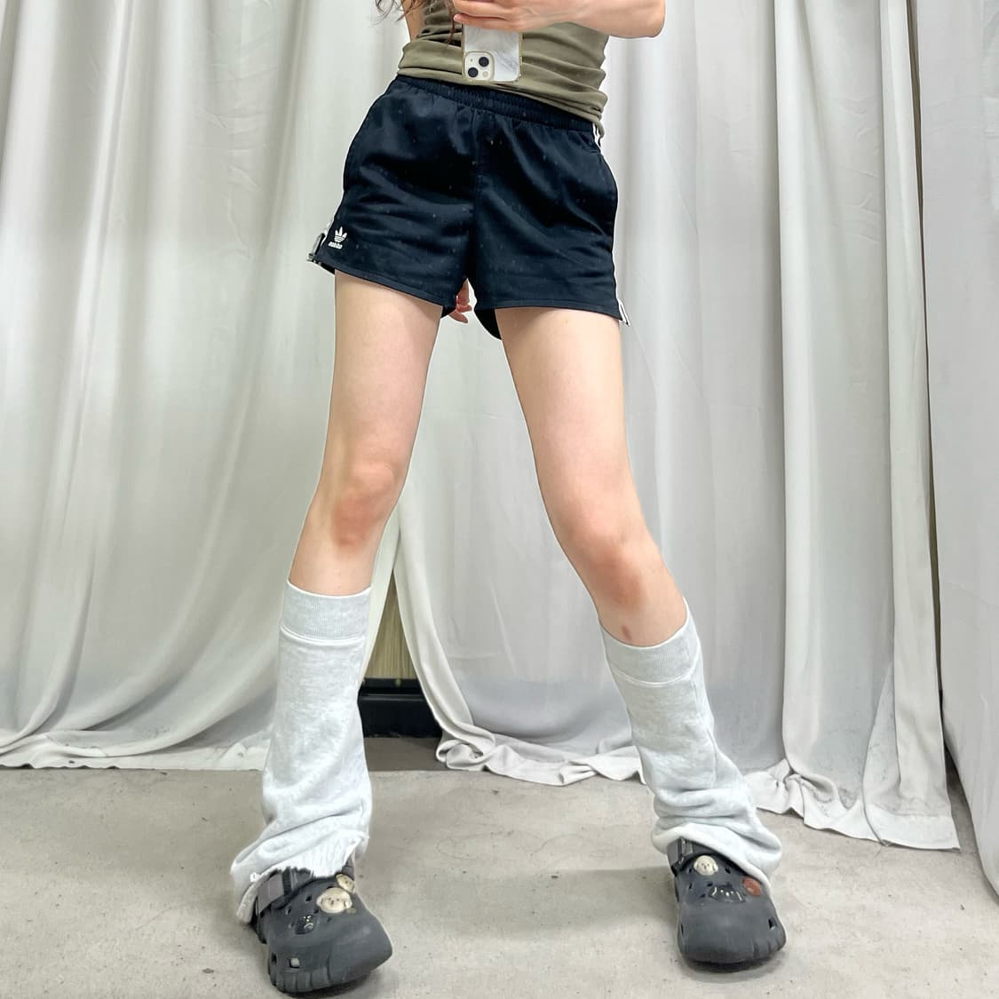 Adidas black firebird shorts 상품이미지1