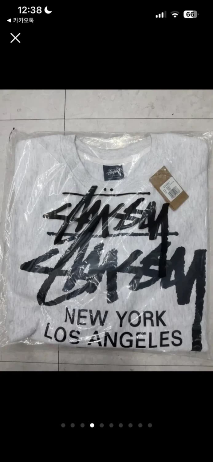 정품) STUSSY 스투시 월드투어 크루넥 맨투맨 3컬러 남녀공용 상품이미지4