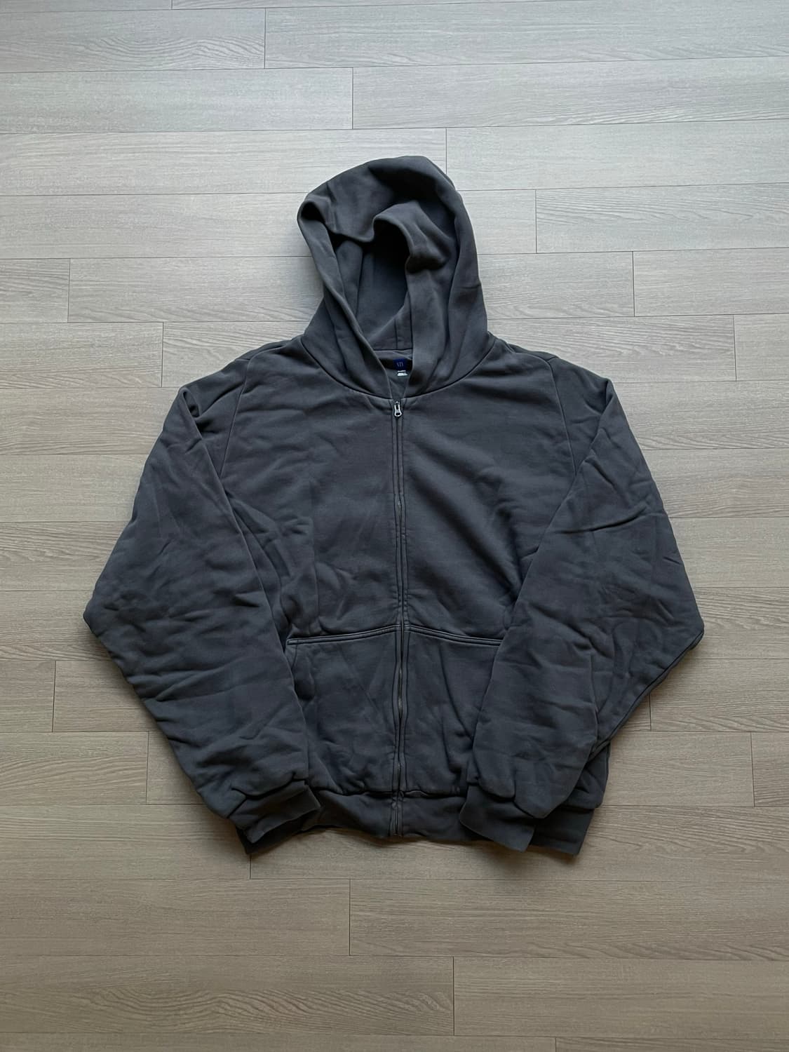 이지 갭 후드집업 다크 그레이 상품이미지1