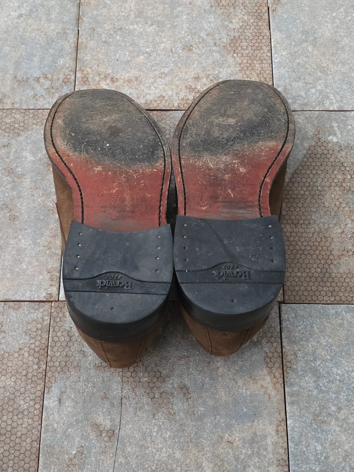 (250)버윅 2425 스웨이드 구두 상품이미지9