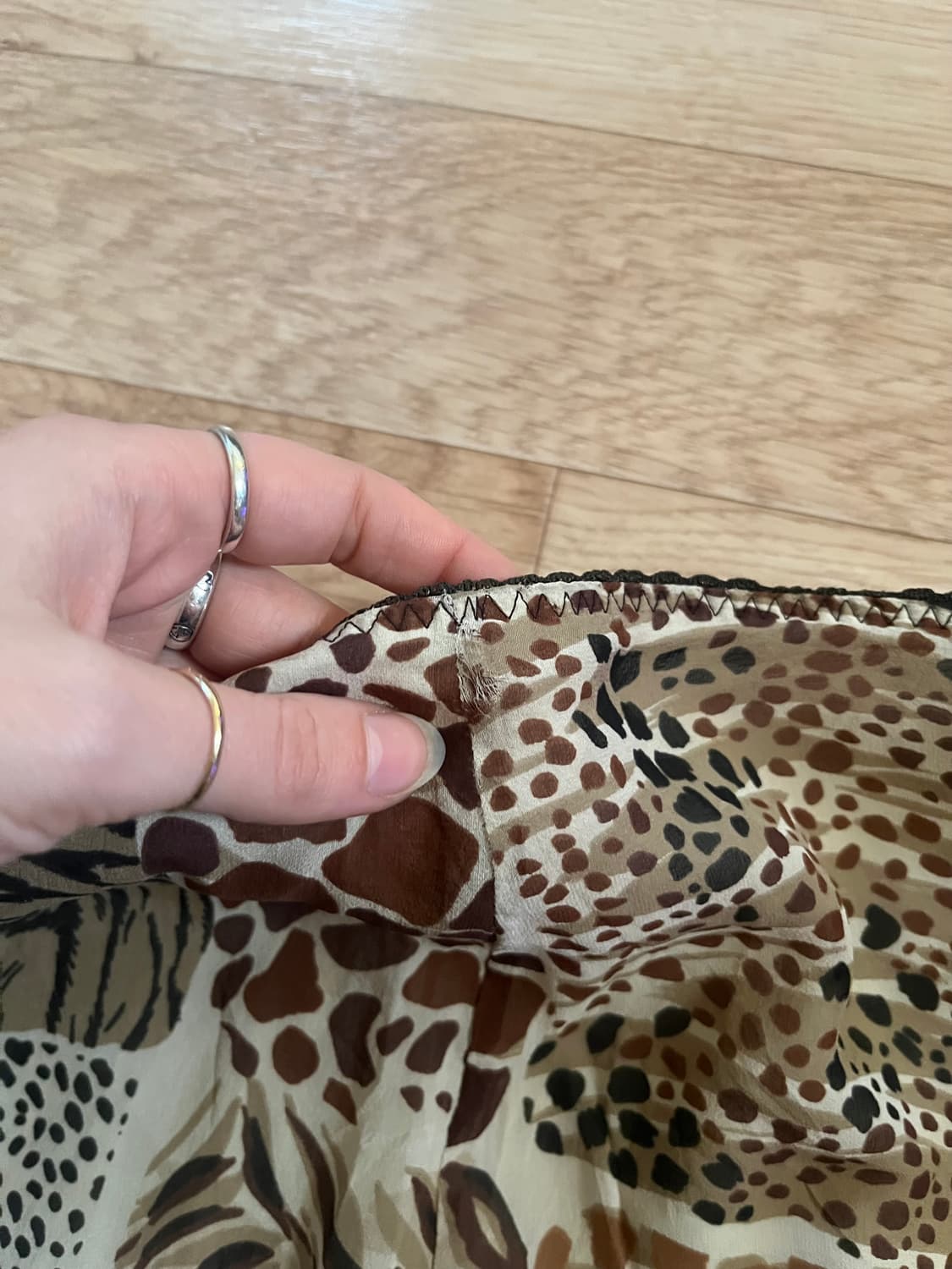 모스키노 빈티지 스커트 M (20일까지 구매가능함) 상품이미지9