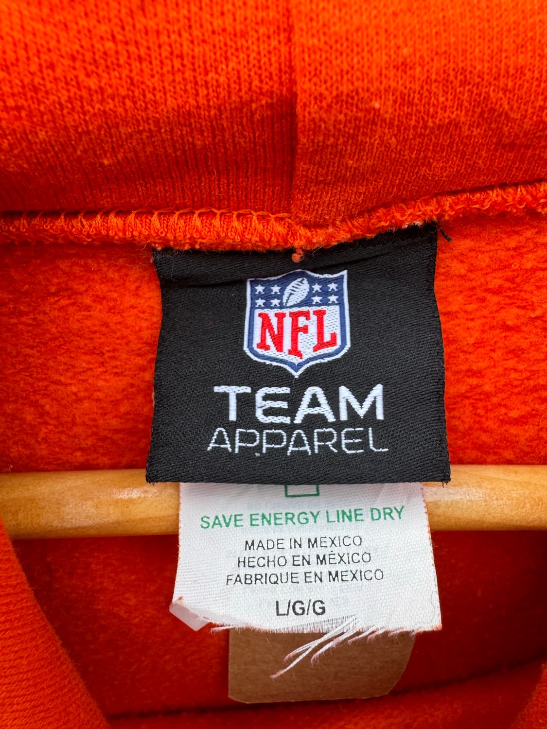 NFL denver 빈티지 프린팅 후디 후드티 L 상품이미지4