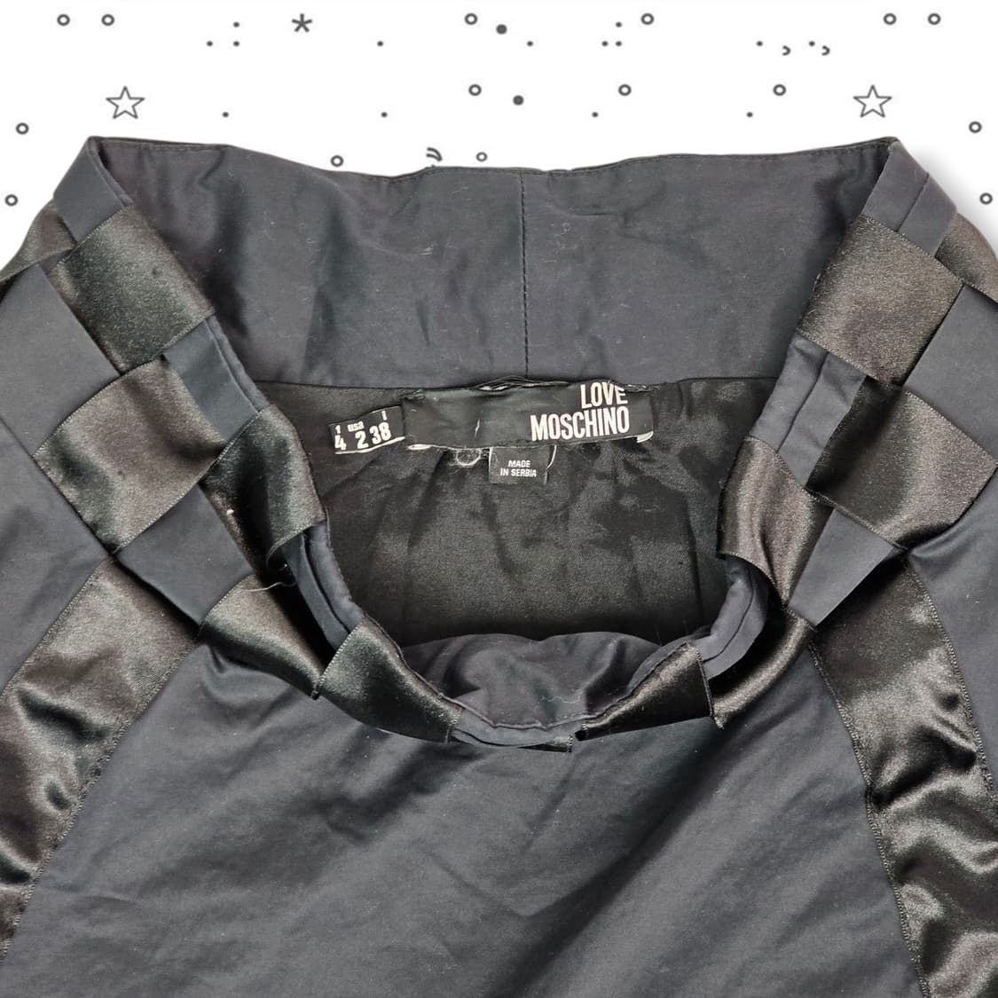 LOVE MOSCHINO 모스키노 블랙 원피스 상품이미지3