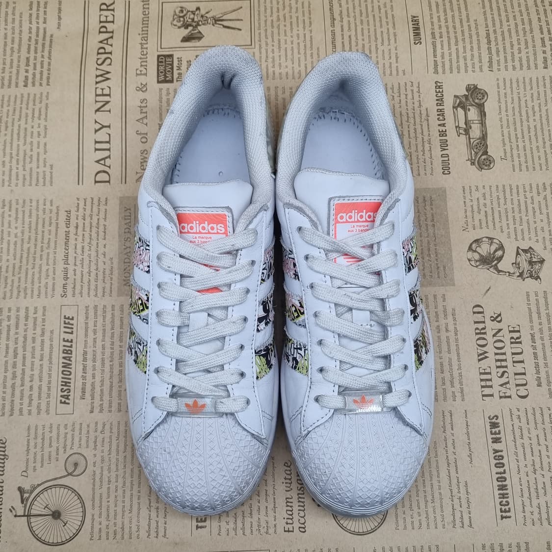 아디다스 슈퍼스타  플랫폼 스니커즈250 상품이미지2