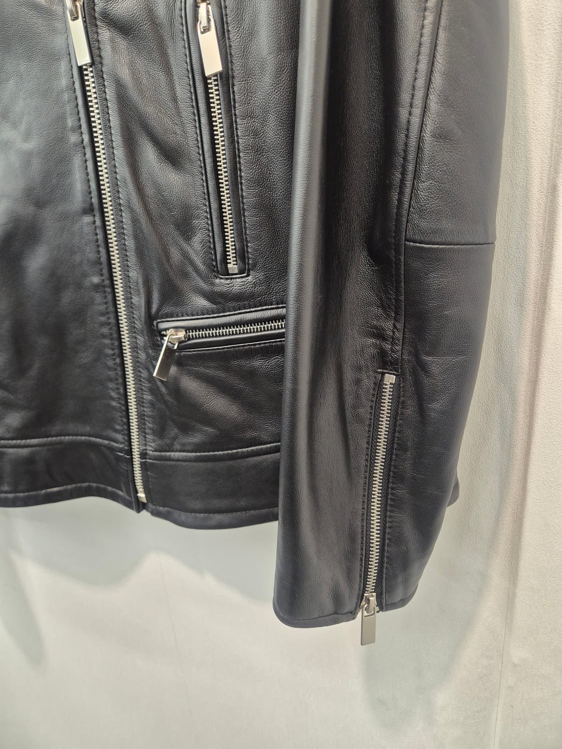 MARIANG 가죽 자켓 검정  M 상품이미지3