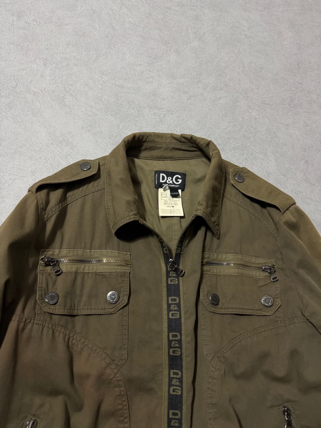 D&G 밀리터리 멀티코튼자켓 상품이미지4