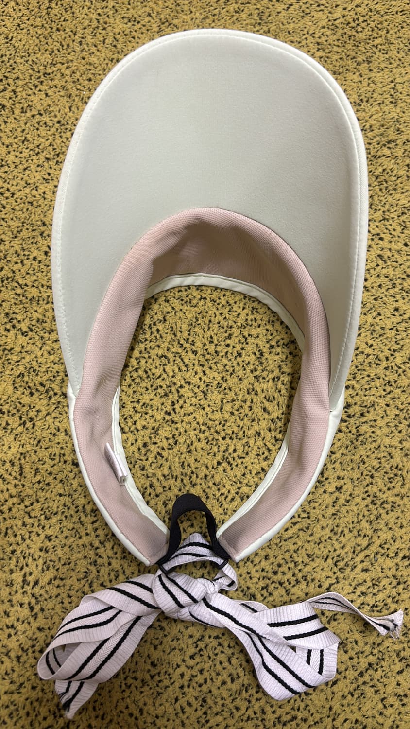 풋조이 여성 골프 썬캡 연두색 상품이미지3