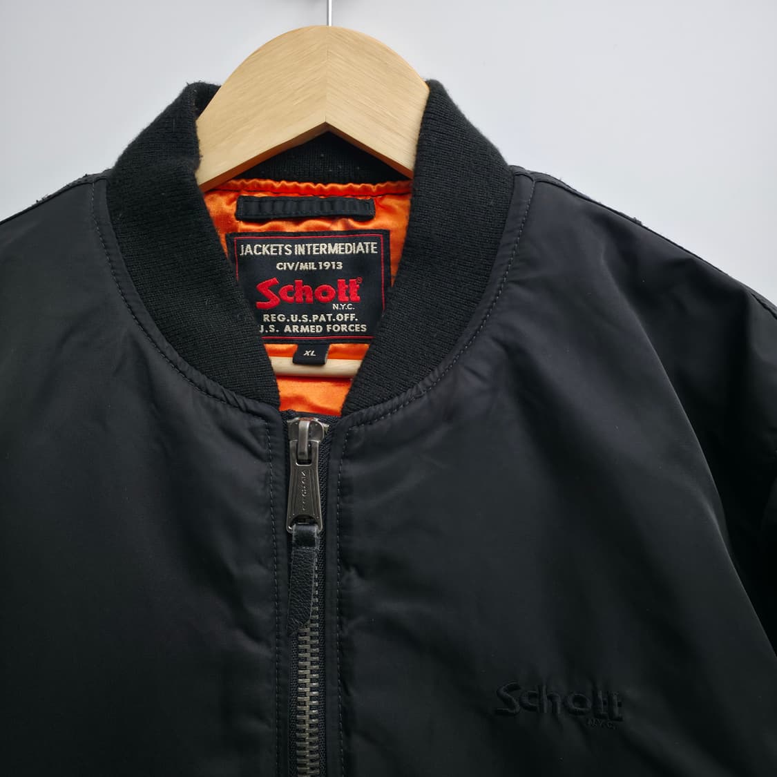 [XL] Schott 쇼트 MA-1 항공점퍼 상품이미지6