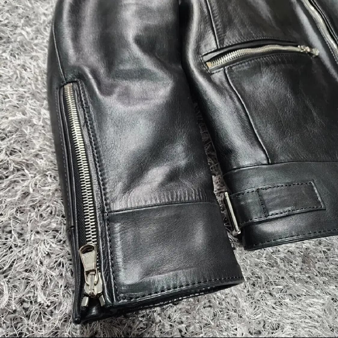 솔리드옴므 우영미 라이더 가죽 자켓 남성95 상품이미지3