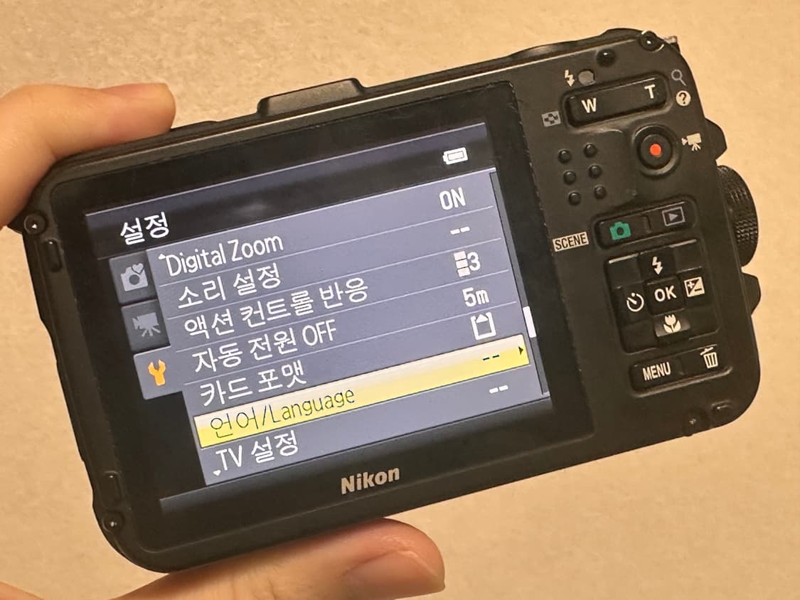 니콘 쿨픽스 AW100 블루 상품이미지9