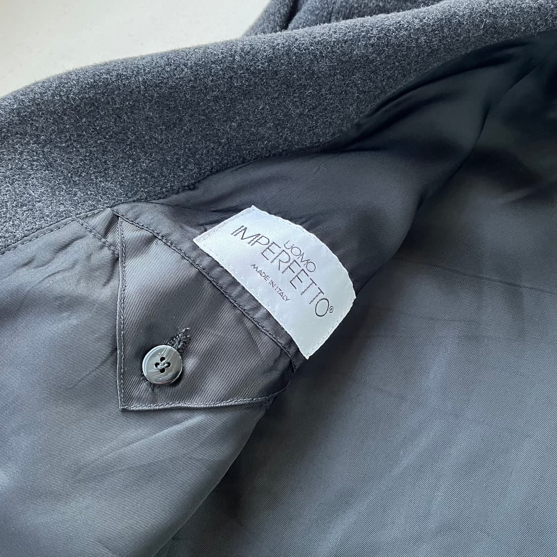 00s Uomo Imperfetto 울 미니멀 자켓 상품이미지6