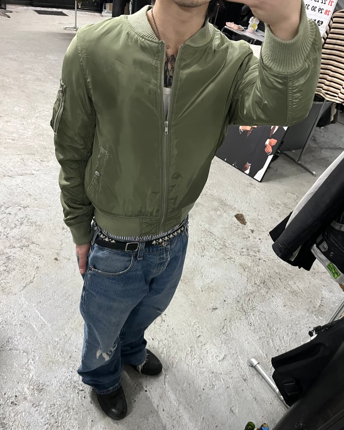 GYLE ma-1 bomber jacket 상품이미지3