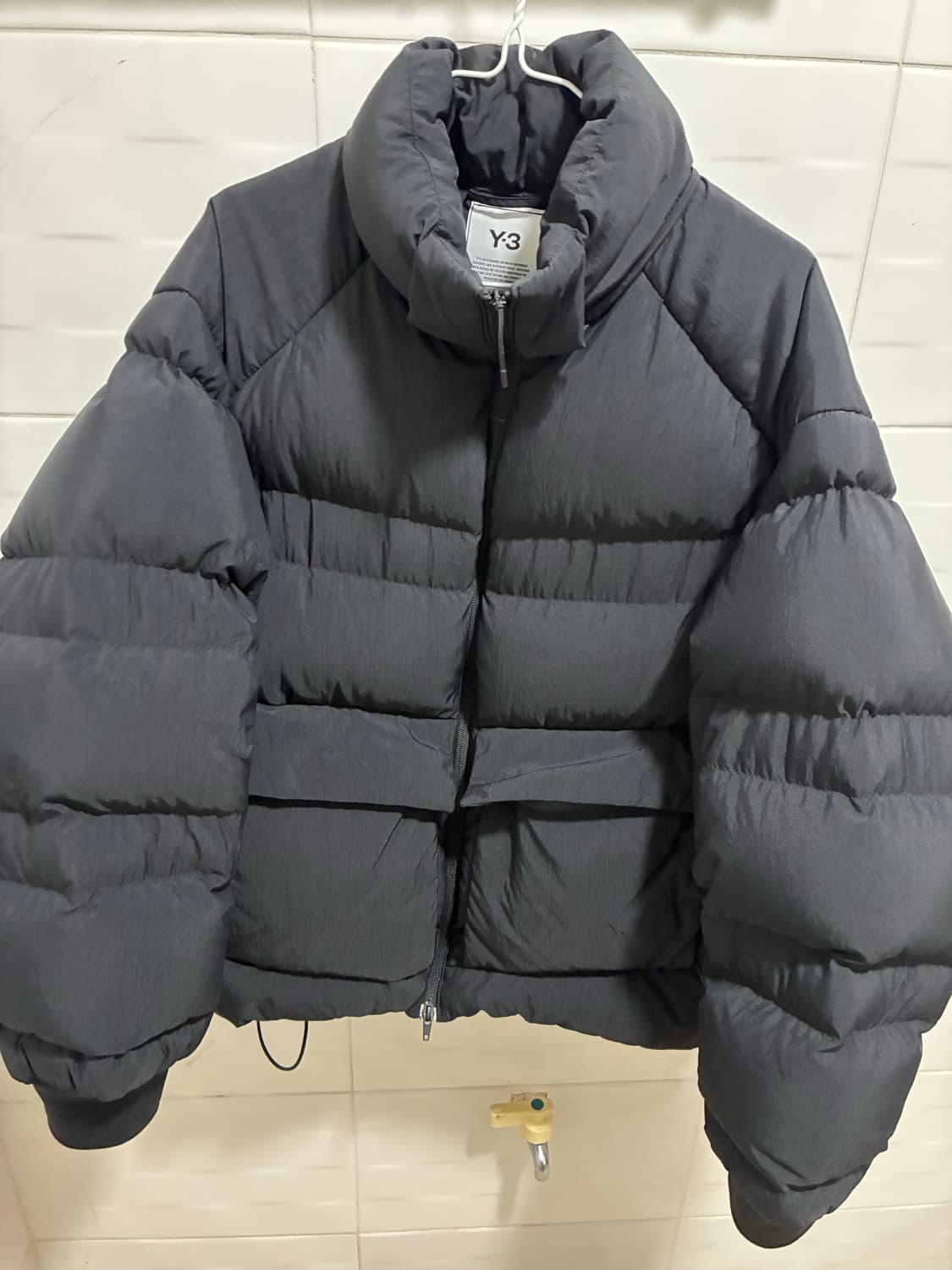 Y-3 블랙 숏패딩 상품이미지1