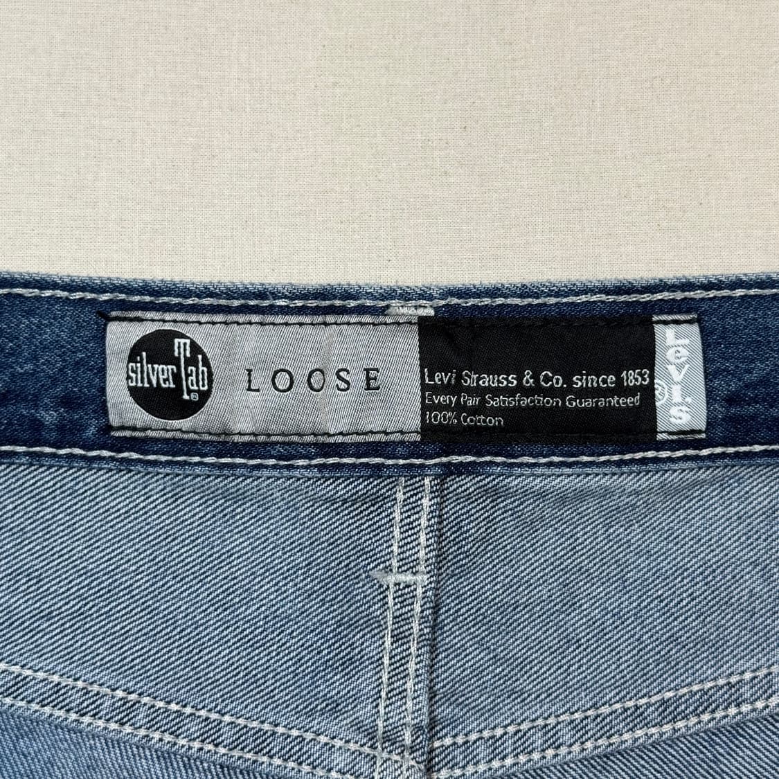 32inch) 리바이스 실버탭 데님 반바지 상품이미지8