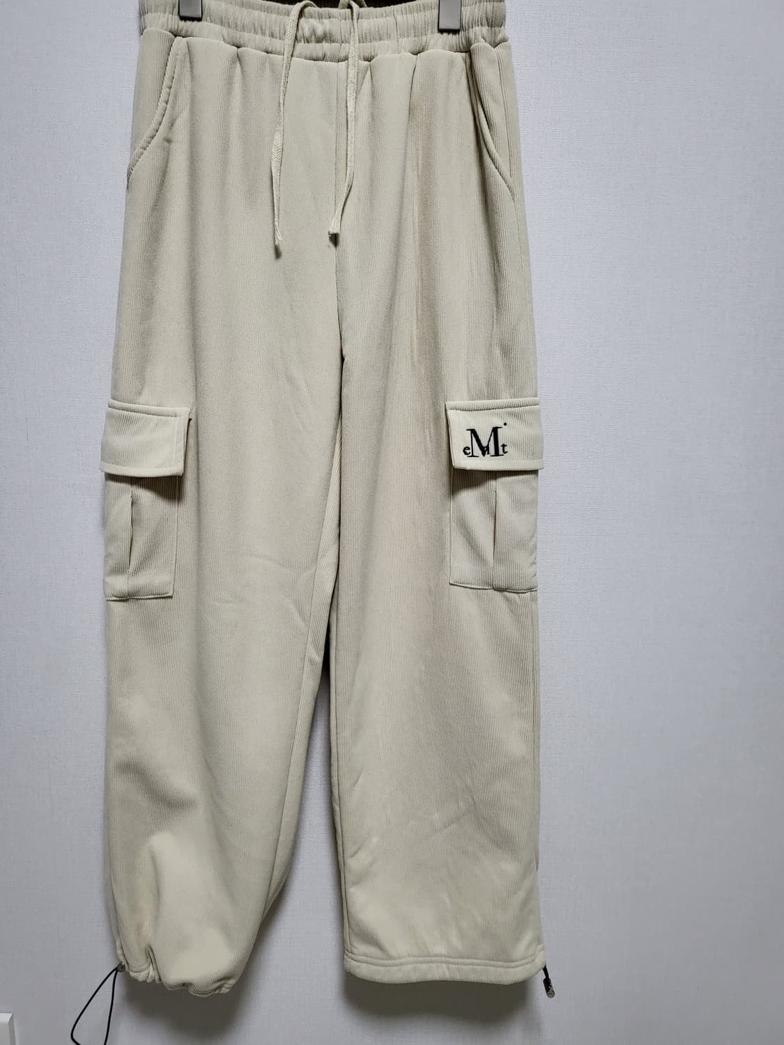 엄청 따뜻한 emt 밴딩 시보리 카고 팬츠free 상품이미지1