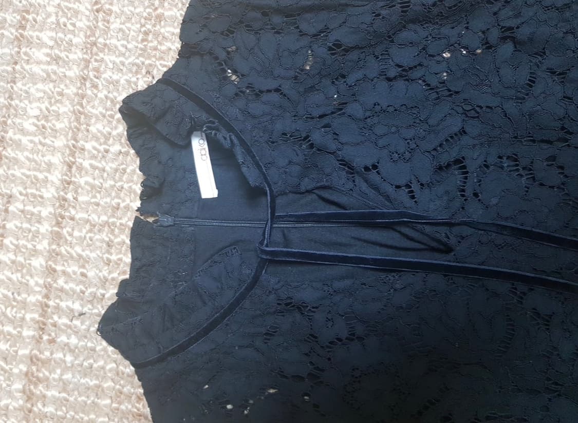 Aaiko 블랙 레이스 원피스 엠브로이더리 / 셀프포트레이트 가니 꼬르소 상품이미지3