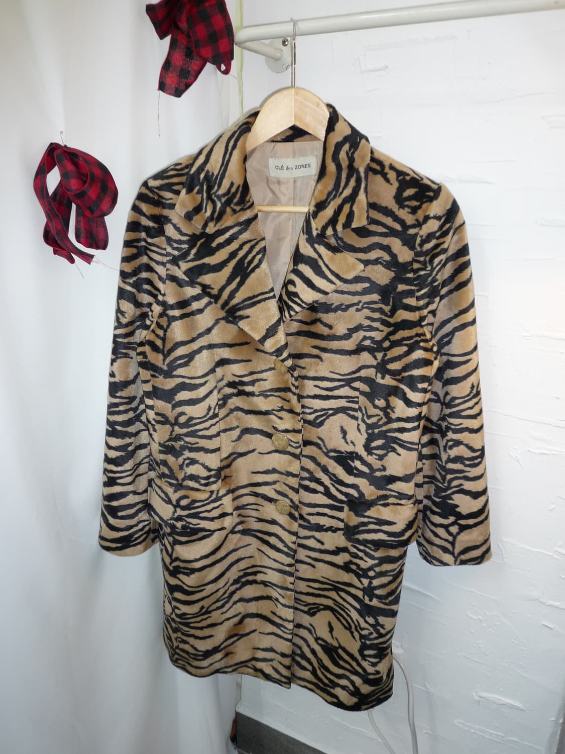 leopard chic mood coat 상품이미지6