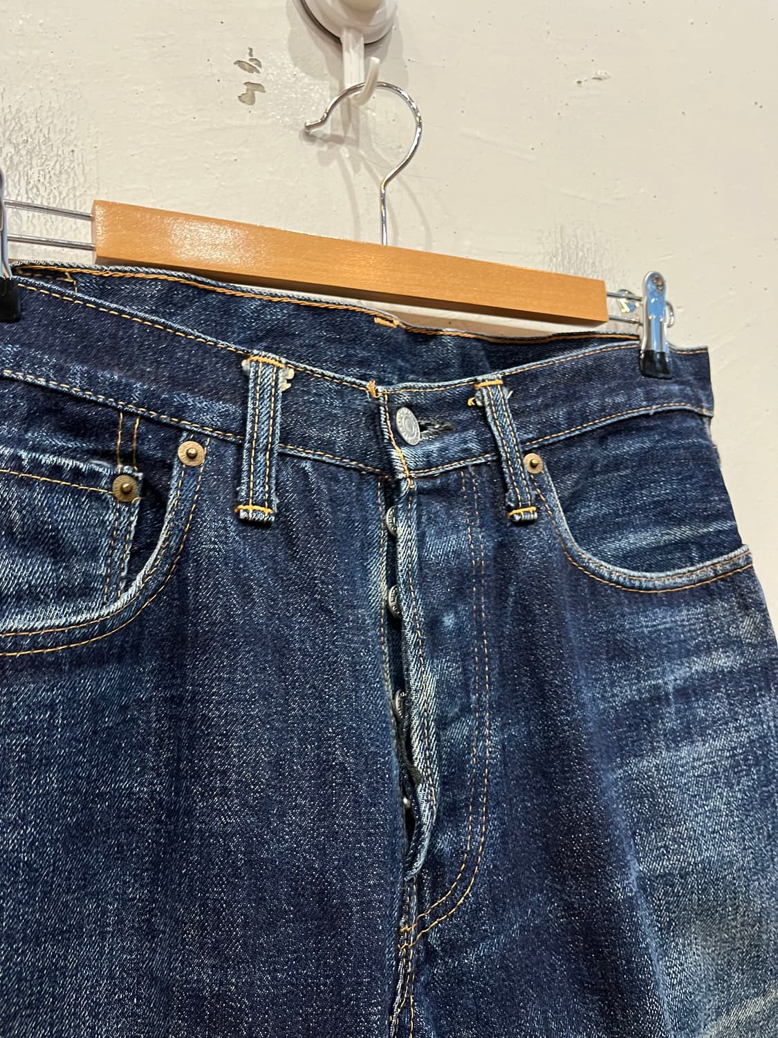 DENIME 드님 셀비지 데님 팬츠 Made in JAPAN (32) 상품이미지4